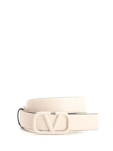 V Logo Buckle Belt - Valentino Garavani - Modalova