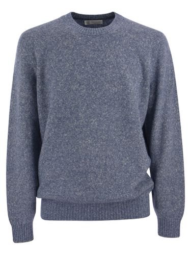 Crew-neck Sweater In Alpaca Cotton And Wool - Brunello Cucinelli - Modalova