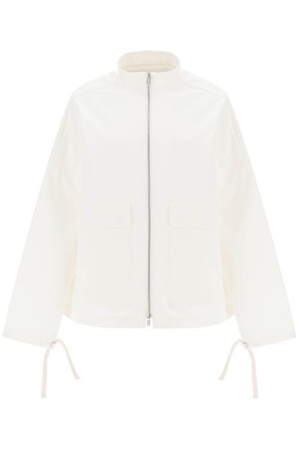 Oversized Blouson Jacket In Canvas - Jil Sander - Modalova