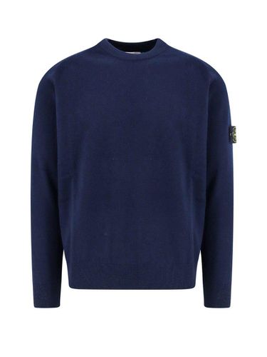 Logo Patched Plain Sweater - Stone Island - Modalova