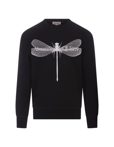 Dragonfly Sweatshirt - Alexander McQueen - Modalova