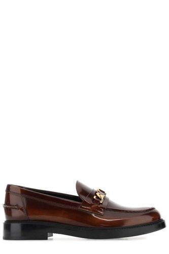 Tod's Logo Plaque Slip-on Loafers - Tod's - Modalova