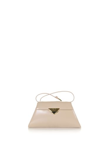 Medium Handbag In Brushed Leather - Prada - Modalova