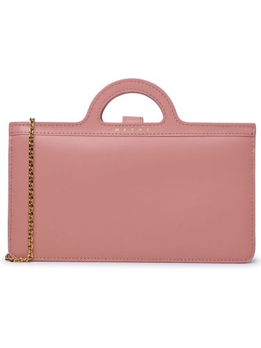 Tropicalia Pink Calf Leather Bag - Marni - Modalova