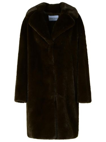 Teddy Camille Brown Faux Fur Jacket - STAND STUDIO - Modalova