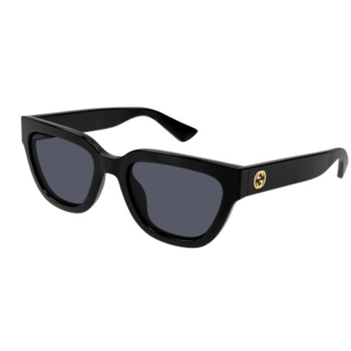 Gg1578s001 Black Black Grey - Gucci Eyewear - Modalova