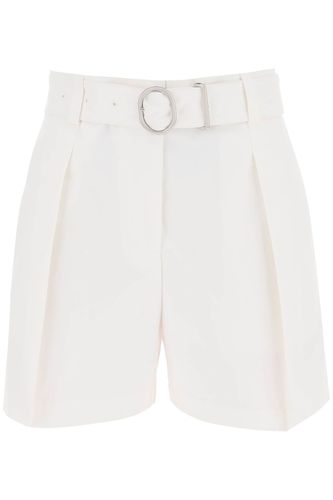 Cotton Bermuda Shorts With Removable Belt - Jil Sander - Modalova