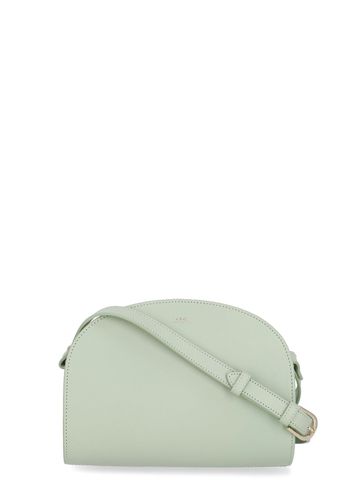 A. P.C. Demi-lune Leather Crossbody Bag - A.P.C. - Modalova