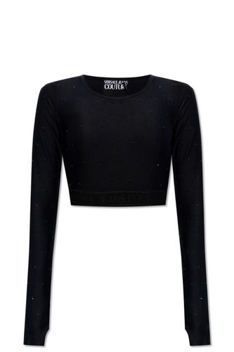 Long-sleeved Cropped Top - Versace Jeans Couture - Modalova