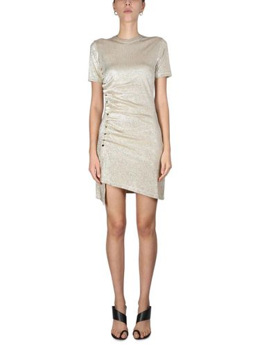 Paco Rabanne Gold Lurex Short Dress - Paco Rabanne - Modalova