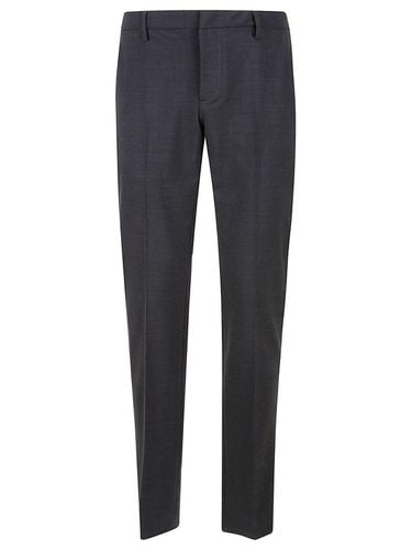 Pleated Straight Leg Trousers - Dondup - Modalova