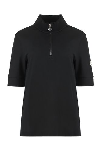 Moncler Cotton Crew-neck T-shirt - Moncler - Modalova