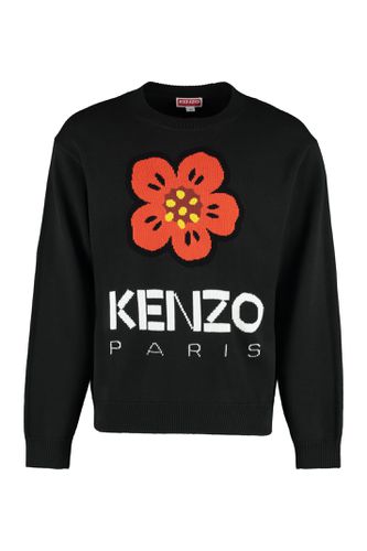 Kenzo Long Sleeve Crew-neck Sweater - Kenzo - Modalova