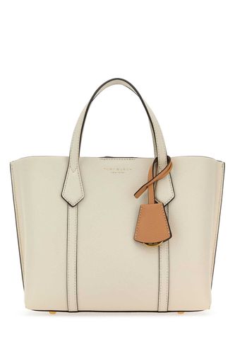 Ivory Leather Perry Shopping Bag - Tory Burch - Modalova