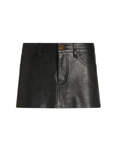 Etro Black Nappa Mini Skirt - Etro - Modalova