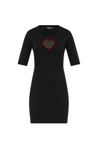 Dsquared2 Dress With Applique - Dsquared2 - Modalova