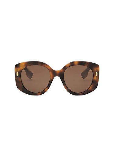 Round Frame Sunglasses - Fendi Eyewear - Modalova