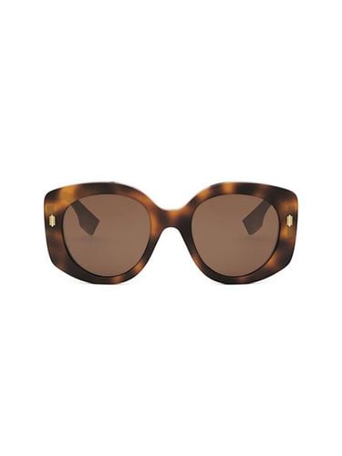 Fendi Round Frame Sunglasses - Fendi - Modalova