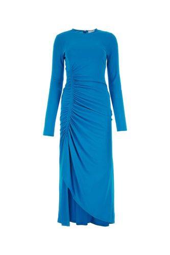 Givenchy Turquoise Crepe Long Dress - Givenchy - Modalova