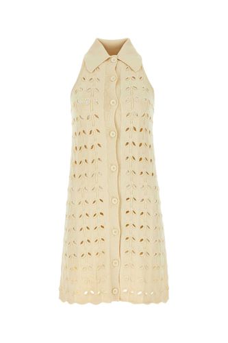 Cream Viscose Blend Rivolo Dress - SportMax - Modalova