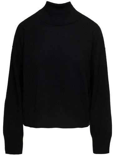 Mock Neck Sweatshirt With Long Sleeves In Cashmere Woman - Parosh - Modalova