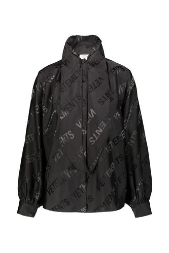 VETEMENTS Monogram Scarf Blouse - VETEMENTS - Modalova