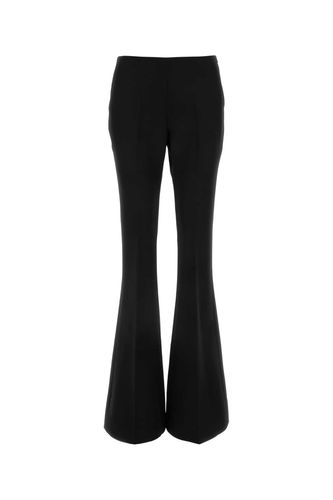 Black Stretch Polyester Pant - Ermanno Scervino - Modalova