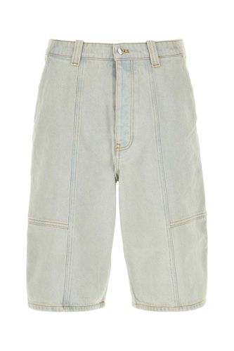 Denim Bermuda Shorts - Maison Kitsuné - Modalova