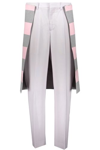 Virgin Wool And Mohair Trousers - Burberry - Modalova