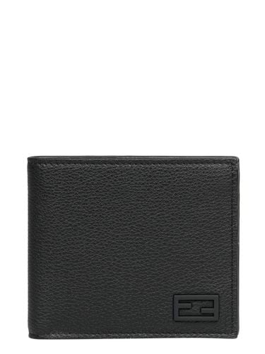 Fendi Logo Patch Bi-fold Wallet - Fendi - Modalova