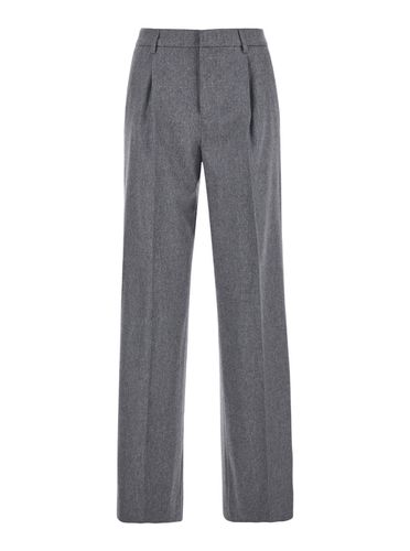 Lola Pinces Pant Wool Cachemire Brushed Flanel - PT Torino - Modalova