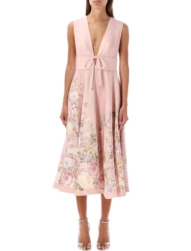 Zimmermann Waverly Midi Rose Dress - Zimmermann - Modalova