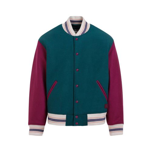 Colour-blocked Buttoned Jacket - Acne Studios - Modalova