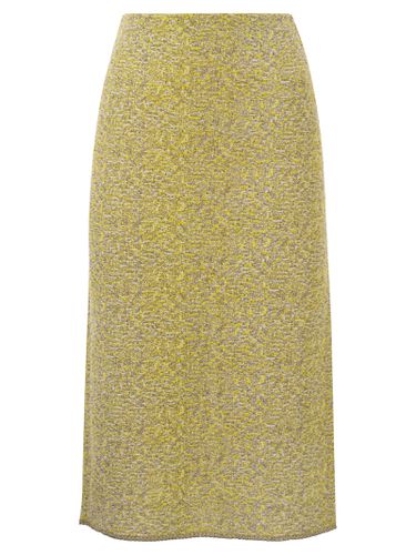 Tweed Stitch Pencil Skirt - Fabiana Filippi - Modalova