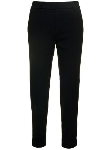 Slim Pants With Concealed Fastening In Cotton Woman - MICHAEL Michael Kors - Modalova