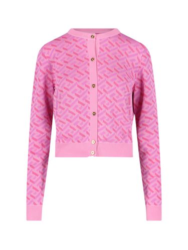 Versace Cardigan la Greca - Versace - Modalova