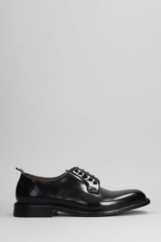 Lace Up Shoes In Leather - Green George - Modalova