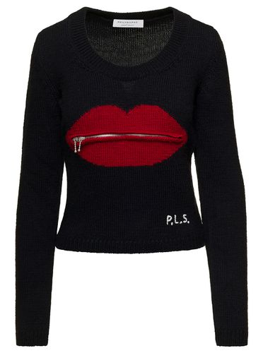 Lips Creweck Pull - Philosophy di Lorenzo Serafini - Modalova