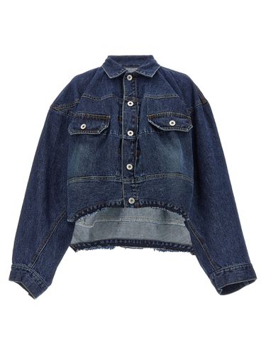 Sacai Cut-out Denim Jacket - Sacai - Modalova