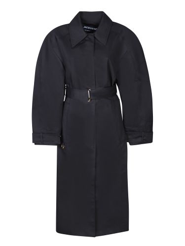 Jacquemus Bari Black Trench Coat - Jacquemus - Modalova