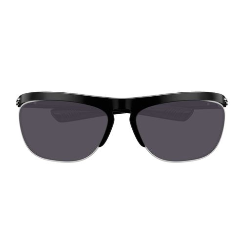 Bottega Veneta Bv1348s Linea Speed Rectangular 001 Black Grey Sunglasses - Bottega Veneta Eyewear - Modalova