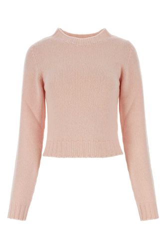 Light Pink Wool Blend Sweater - Palm Angels - Modalova