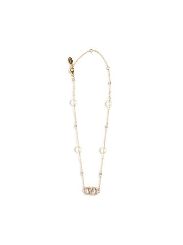 Vlogo Signature Pearl Necklace - Valentino Garavani - Modalova