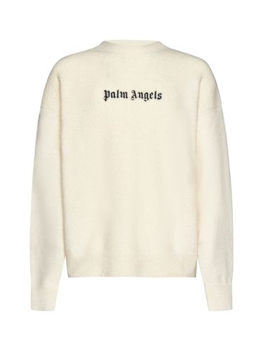 Palm Angels Classic Logo Sweater - Palm Angels - Modalova