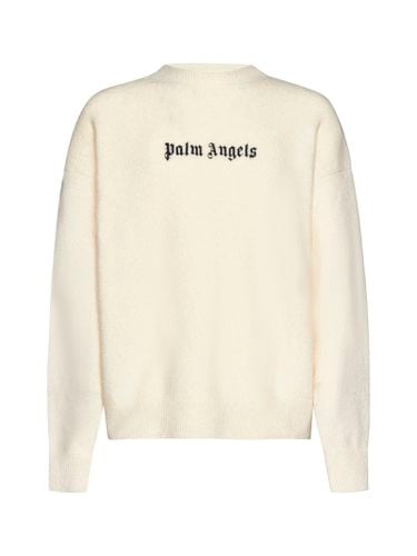 Palm Angels Classic Logo Sweater - Palm Angels - Modalova