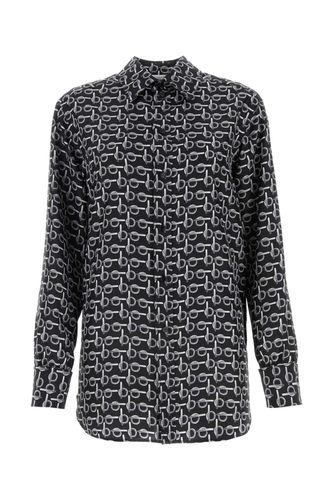 Burberry Printed Silk Shirt - Burberry - Modalova