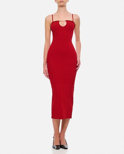 La Robe Sierra Bretelles Viscose Midi Dress - Jacquemus - Modalova