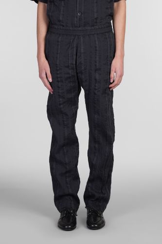 Bativoga Pants In Black Linen - Barena - Modalova