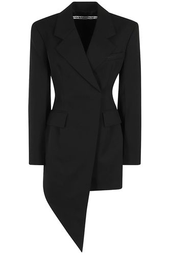 Asymmetric Minidress Blazer In Wool - Alexander Wang - Modalova