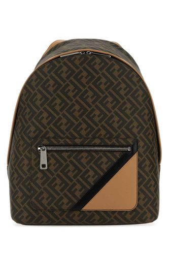 Fendi Chiodo Diagonal Backpack - Fendi - Modalova